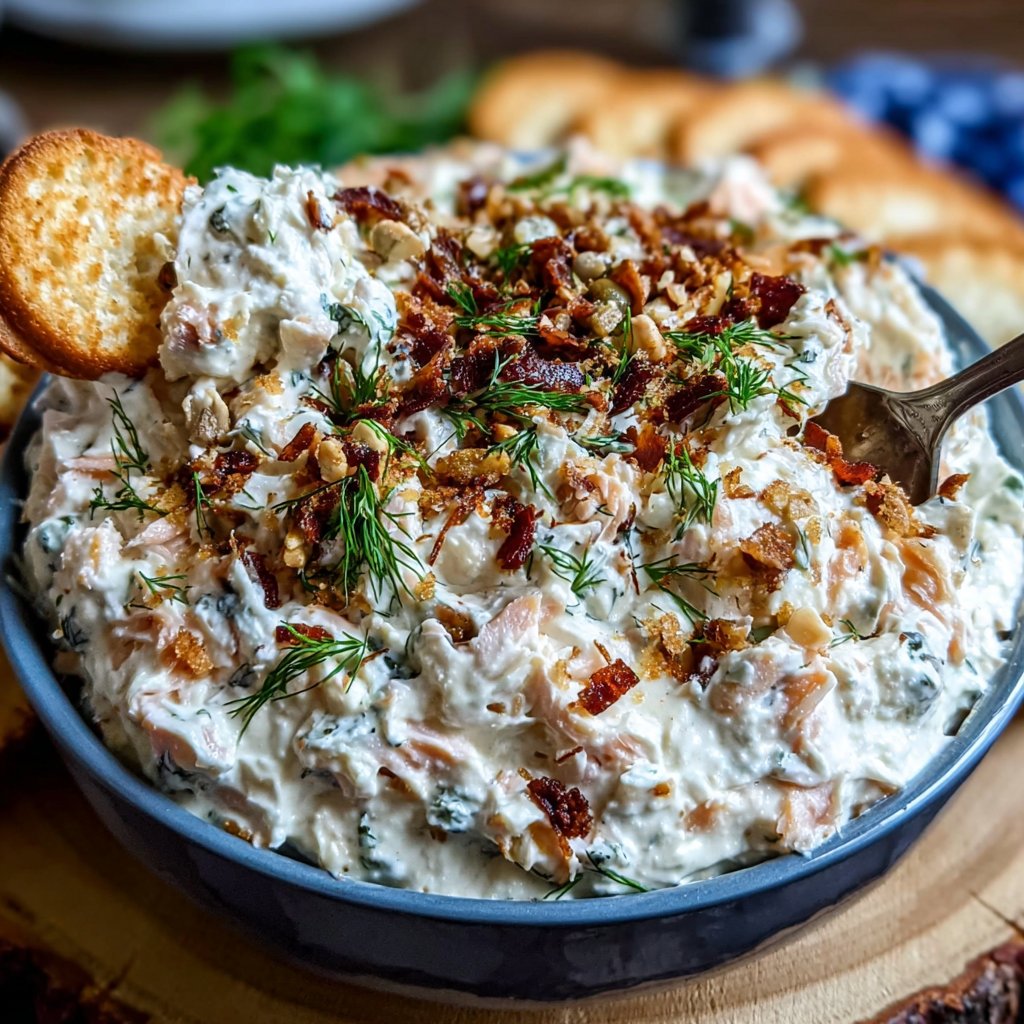 Smoked Salmon Dip Bowl