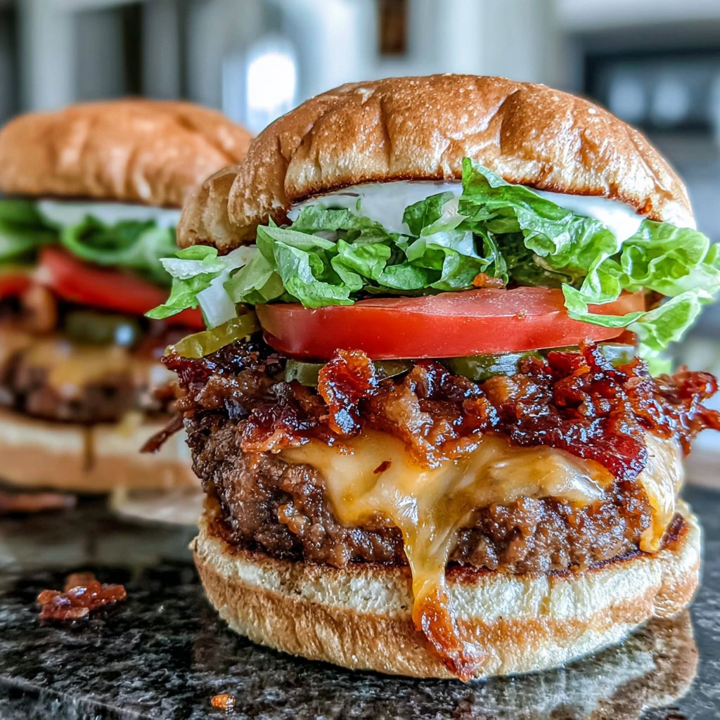 Classic Chili Cheese Burgers