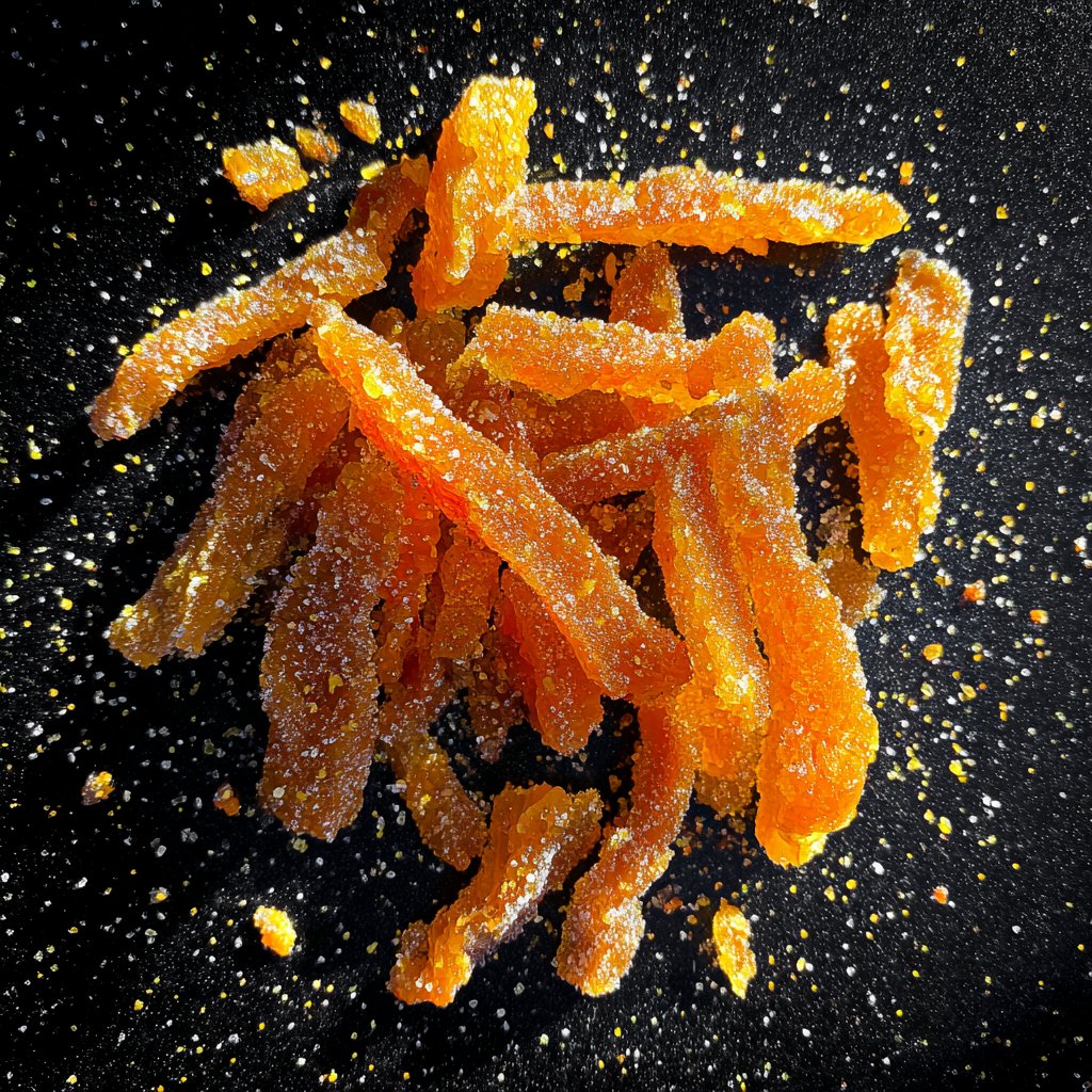 Candied Orange Peel for Pastries