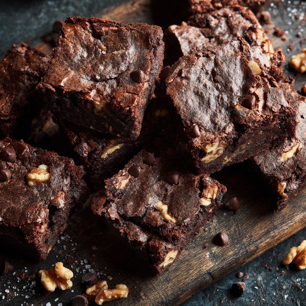 Dessert Chocolate Fudge Brownies