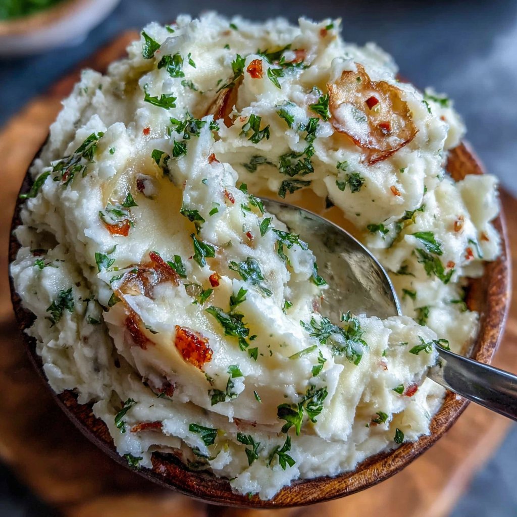 Creamy Garlic Mashed Potatoes